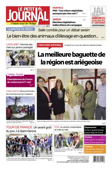 Le Petit Journal - L’hebdo local de l’Ariège - 7 Apr 2017