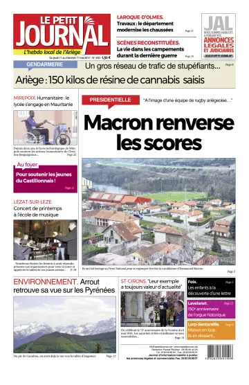 Le Petit Journal - L’hebdo local de l’Ariège - 12 May 2017