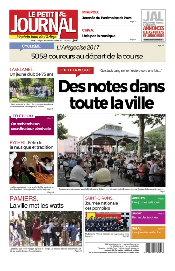 Le Petit Journal - L’hebdo local de l’Ariège - 30 Jun 2017
