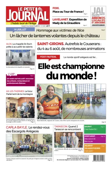 Le Petit Journal - L’hebdo local de l’Ariège - 14 Jul 2017
