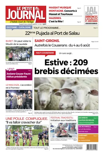 Le Petit Journal - L’hebdo local de l’Ariège - 28 Jul 2017