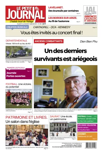 Le Petit Journal - L’hebdo local de l’Ariège - 22 Sep 2017