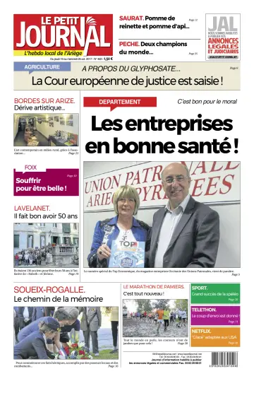 Le Petit Journal - L’hebdo local de l’Ariège - 20 Oct 2017