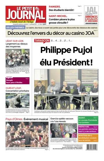 Le Petit Journal - L’hebdo local de l’Ariège - 27 Oct 2017