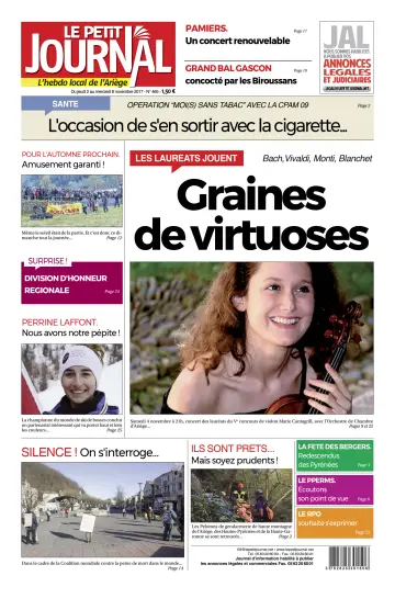 Le Petit Journal - L’hebdo local de l’Ariège - 3 Nov 2017