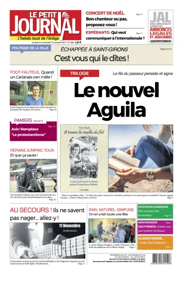 Le Petit Journal - L’hebdo local de l’Ariège - 10 Nov 2017