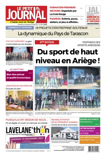 Le Petit Journal - L’hebdo local de l’Ariège - 24 Nov 2017