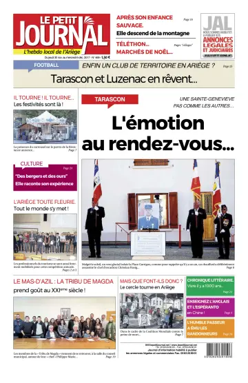 Le Petit Journal - L’hebdo local de l’Ariège - 1 Dec 2017
