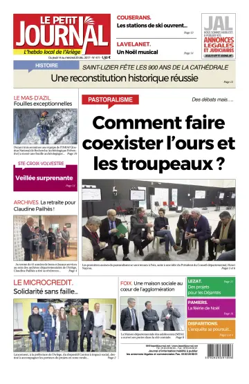 Le Petit Journal - L’hebdo local de l’Ariège - 15 Dec 2017