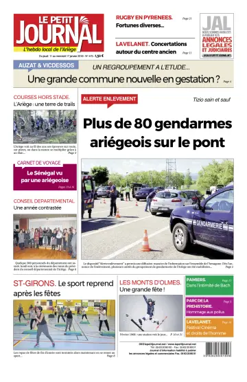 Le Petit Journal - L’hebdo local de l’Ariège - 12 Jan 2018