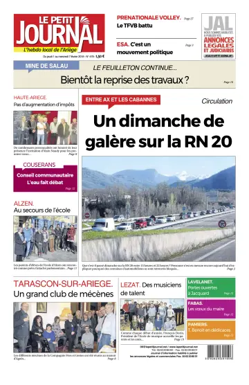 Le Petit Journal - L’hebdo local de l’Ariège - 2 Feb 2018