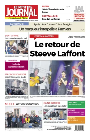 Le Petit Journal - L’hebdo local de l’Ariège - 9 Mar 2018
