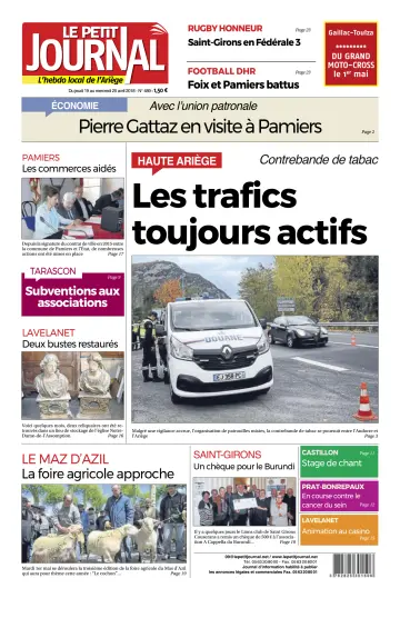 Le Petit Journal - L’hebdo local de l’Ariège - 20 Apr 2018