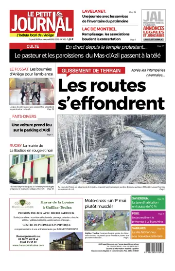 Le Petit Journal - L’hebdo local de l’Ariège - 27 Apr 2018