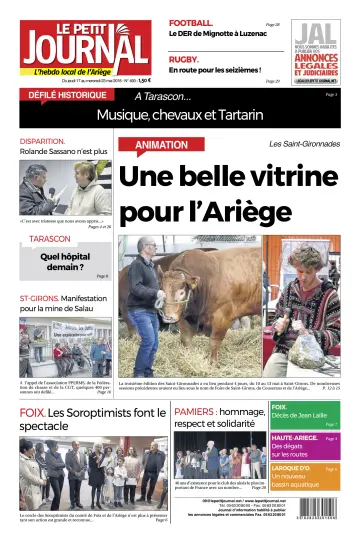 Le Petit Journal - L’hebdo local de l’Ariège - 18 May 2018