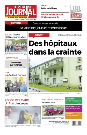 Le Petit Journal - L’hebdo local de l’Ariège - 25 May 2018