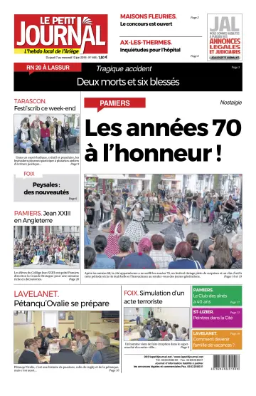 Le Petit Journal - L’hebdo local de l’Ariège - 8 Jun 2018