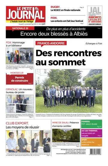 Le Petit Journal - L’hebdo local de l’Ariège - 22 Jun 2018