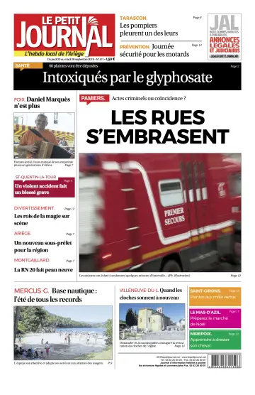 Le Petit Journal - L’hebdo local de l’Ariège - 21 Sep 2018