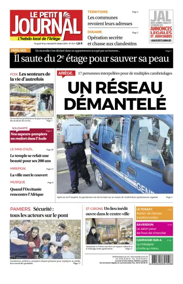 Le Petit Journal - L’hebdo local de l’Ariège - 19 Oct 2018