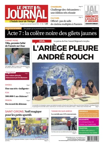 Le Petit Journal - L’hebdo local de l’Ariège - 4 Jan 2019