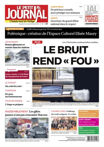 Le Petit Journal - L’hebdo local de l’Ariège - 25 Jan 2019