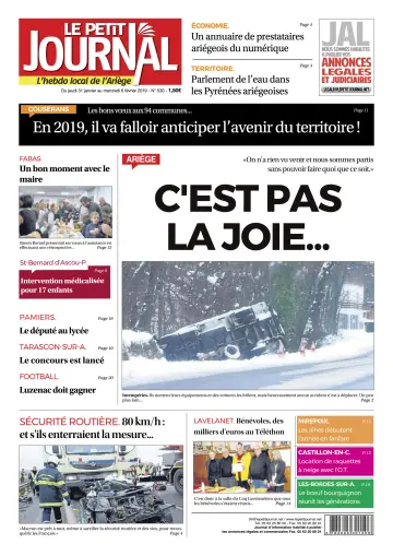 Le Petit Journal - L’hebdo local de l’Ariège - 1 Feb 2019