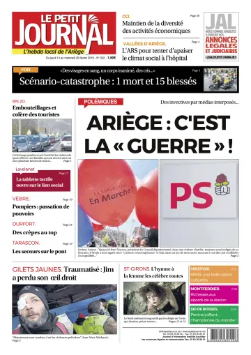 Le Petit Journal - L’hebdo local de l’Ariège - 15 Feb 2019