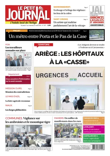 Le Petit Journal - L’hebdo local de l’Ariège - 22 Mar 2019