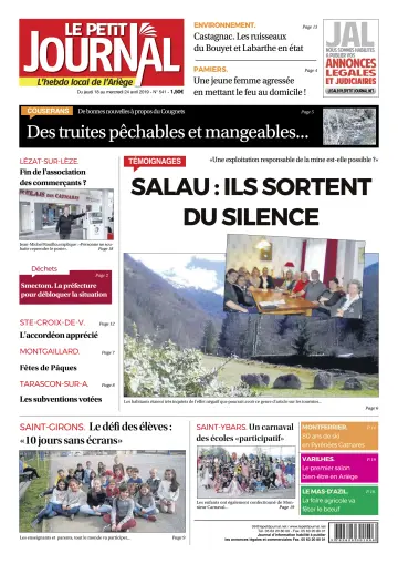 Le Petit Journal - L’hebdo local de l’Ariège - 19 Apr 2019