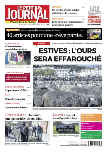 Le Petit Journal - L’hebdo local de l’Ariège - 26 Apr 2019