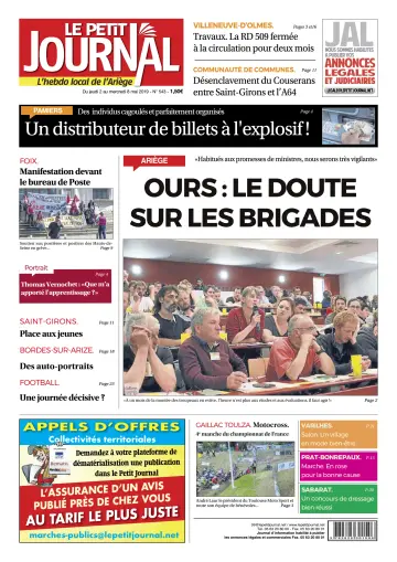 Le Petit Journal - L’hebdo local de l’Ariège - 3 May 2019