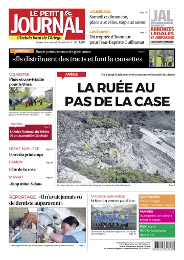 Le Petit Journal - L’hebdo local de l’Ariège - 17 May 2019