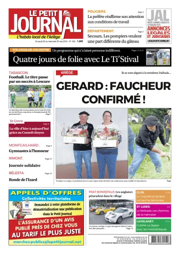 Le Petit Journal - L’hebdo local de l’Ariège - 24 May 2019