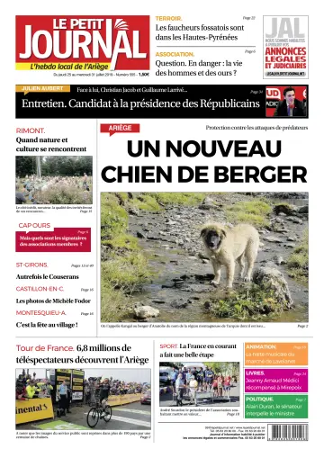 Le Petit Journal - L’hebdo local de l’Ariège - 26 Jul 2019