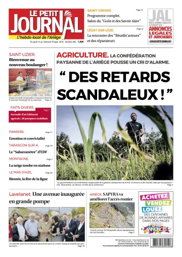 Le Petit Journal - L’hebdo local de l’Ariège - 13 Sep 2019