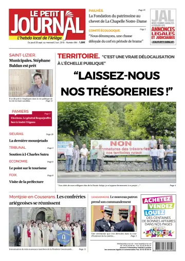 Le Petit Journal - L’hebdo local de l’Ariège - 27 Sep 2019