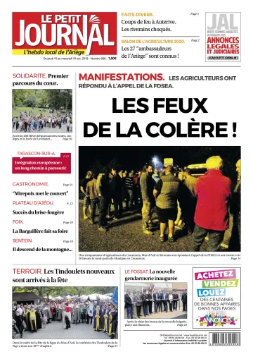Le Petit Journal - L’hebdo local de l’Ariège - 11 Oct 2019