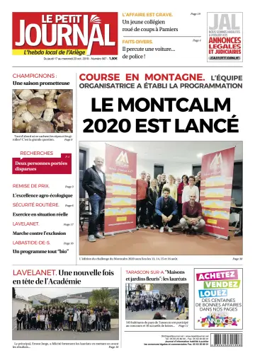 Le Petit Journal - L’hebdo local de l’Ariège - 18 Oct 2019