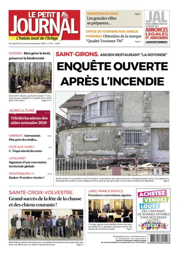 Le Petit Journal - L’hebdo local de l’Ariège - 17 Jan 2020