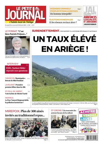 Le Petit Journal - L’hebdo local de l’Ariège - 21 Feb 2020