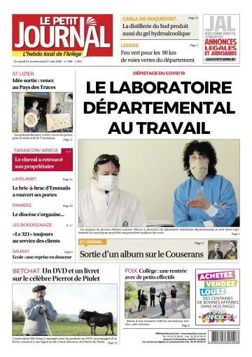 Le Petit Journal - L’hebdo local de l’Ariège - 22 May 2020