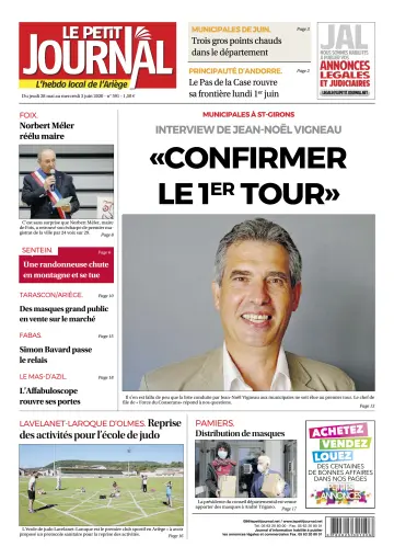 Le Petit Journal - L’hebdo local de l’Ariège - 29 May 2020