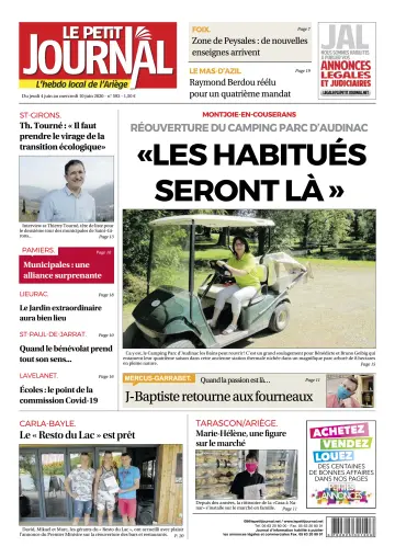 Le Petit Journal - L’hebdo local de l’Ariège - 5 Jun 2020