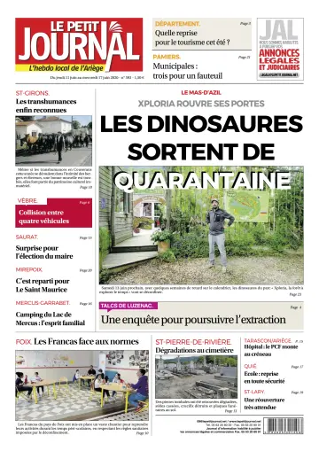 Le Petit Journal - L’hebdo local de l’Ariège - 12 Jun 2020