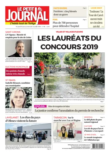Le Petit Journal - L’hebdo local de l’Ariège - 26 Jun 2020