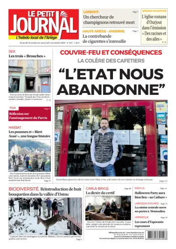 Le Petit Journal - L’hebdo local de l’Ariège - 30 Oct 2020
