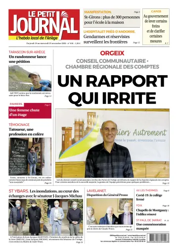 Le Petit Journal - L’hebdo local de l’Ariège - 20 Nov 2020