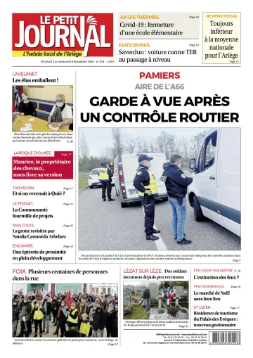 Le Petit Journal - L’hebdo local de l’Ariège - 4 Dec 2020