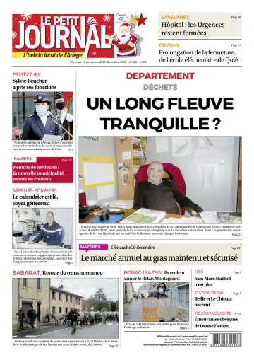 Le Petit Journal - L’hebdo local de l’Ariège - 18 Dec 2020